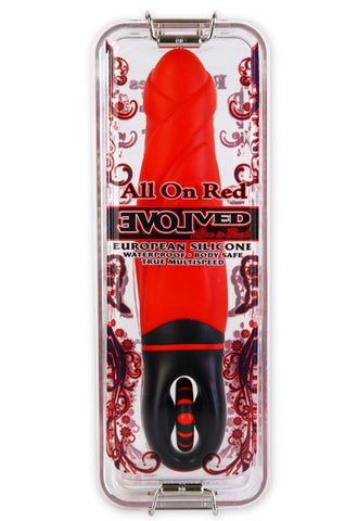 Evolved Roulette All On Red Multi Speed Wheel Controller Vibrator - G-Spot Vibrators