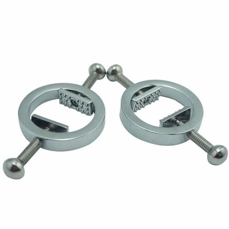 BDStyle Adjustable Pleasure Clamps Tease and Delight Nipple Stimulation - Breast and Nipple Toys
