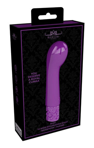 Shots Toys Royal Gems Bijou Vibrator with 10 Vibration Modes - G-Spot Vibrators