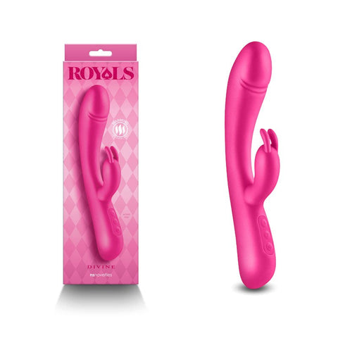 NS Novelties Royals Divine Rechargeable Dual Motor Luxury Vibrator - Rabbit Vibrators