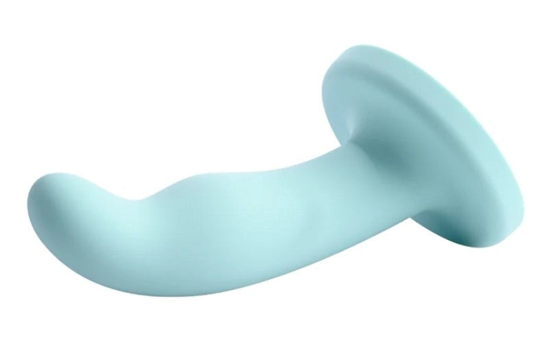Sportsheets Ryplie 6 in. Suction Cup Dildo with Curved Design - Non-Realistic Dildos