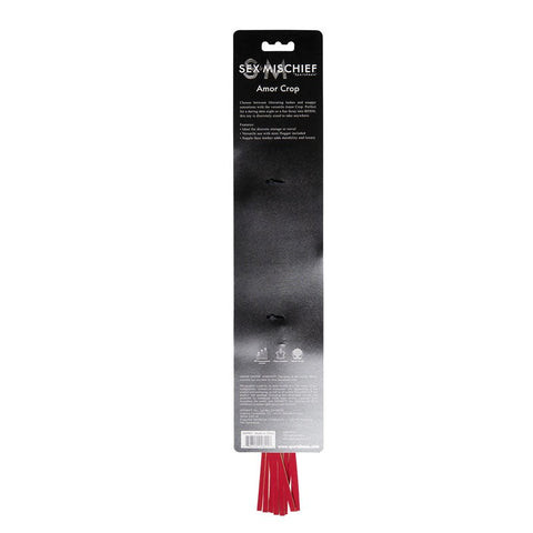 Sportsheets S&M Amor Crop Dual Ended BDSM Impact Play Tool - Whips And Crops