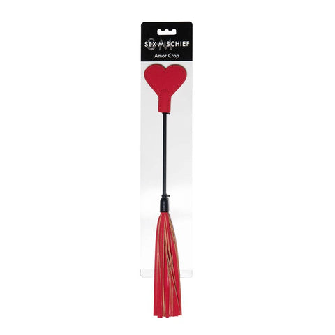 Sportsheets S&M Amor Crop Dual Ended BDSM Impact Play Tool - Whips And Crops