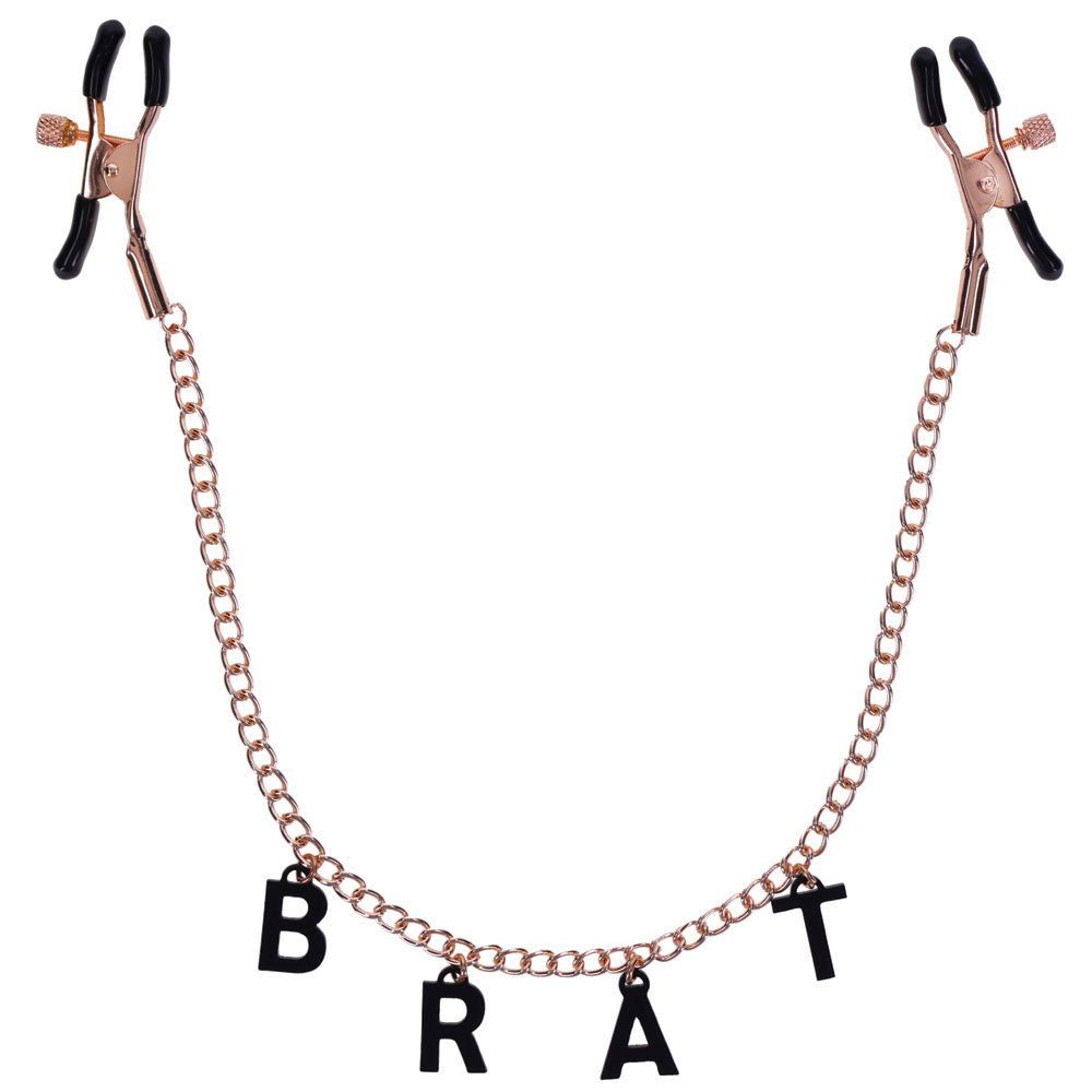 S&M Brat Charmed Nipple Clamps Fast Aussie Shipping - - Nipple and Clit Clamps