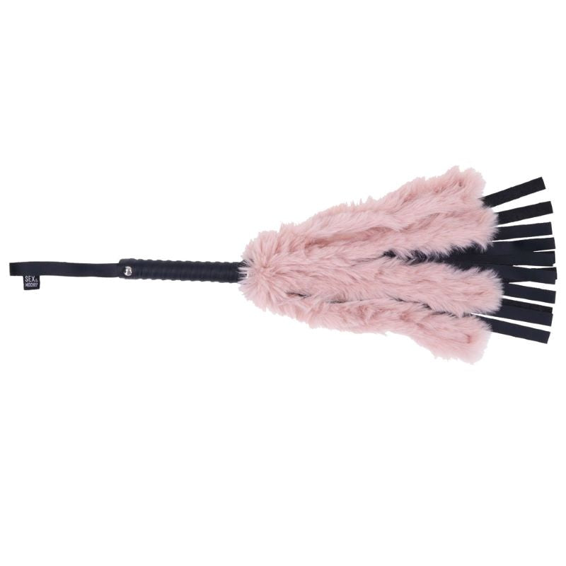 S&M Brat Faux Fur Flogger Alway Safe For You - - Whips And Crops