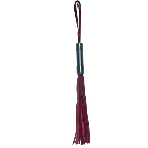 Sportsheets S&M Enchanted Flogger with Crimson Velveteen Tails - Whips And Crops