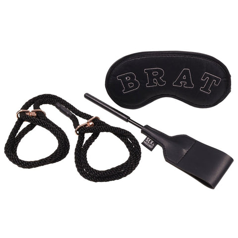 Unleash Thrilling Intimacy with S&M Knotty Brat Pleasure Kit - Bondage Kits