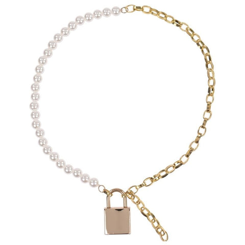 Sportsheets Elegant Pearl Day Collar Luxury BDSM Collar with Pearls - Collars and Leads