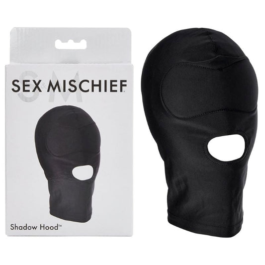 S&M Shadow Hood CRings That Last - - Bondage Hoods