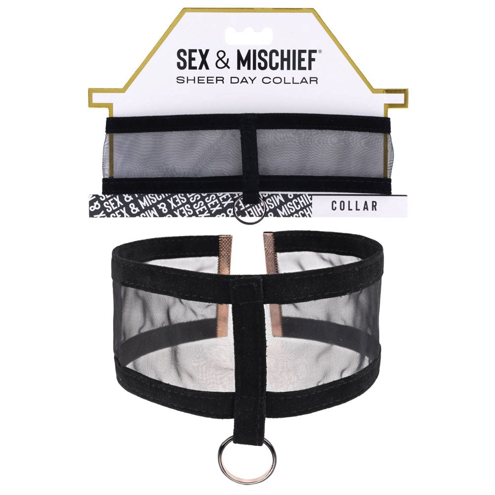 Sportsheets Luxurious S&M Sheer Day Collar Discreet Sensual Wear - Her Fetish