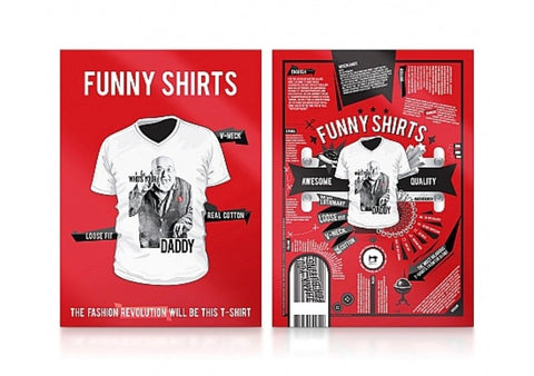 Shots Toys S Line Funny Tshirt Whos Your Daddy Large Premium Cotton Comfort - Party Gifts and Novelties