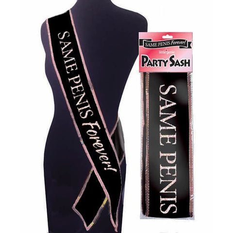 Little Genie Sash Same Penis Forever Bachelorette Party Accessory - Sex Games, Coupons and Tricks