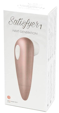 Satisfyer Number One Next Generation Clitoral Massager Pressure Wave Tech - Clit Ticklers and Pulsators
