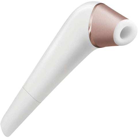 Satisfyer Number Two Air Pulse Clitoral Vibrator Rose Gold Waterproof - Clit Ticklers and Pulsators