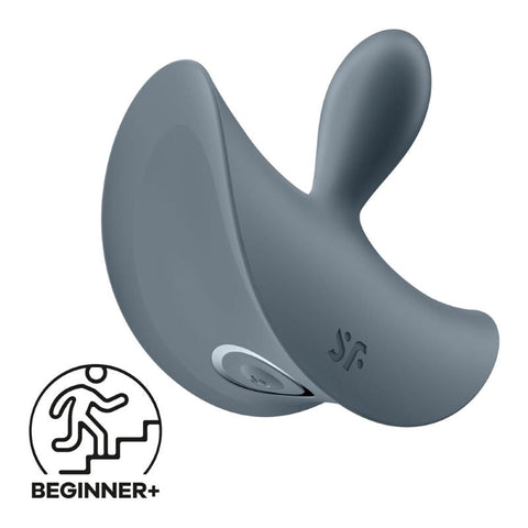 Satisfyer Booty Absolute Beginners 2 Unisex Vibrating Butt Plug 12 Programs - Anal Vibrators