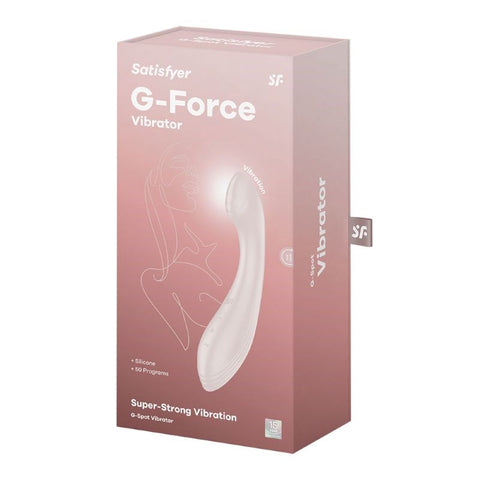 Satisfyer G Force Intense Multi Functions G Spot Stimulator Curved Vibrator - G-Spot Vibrators