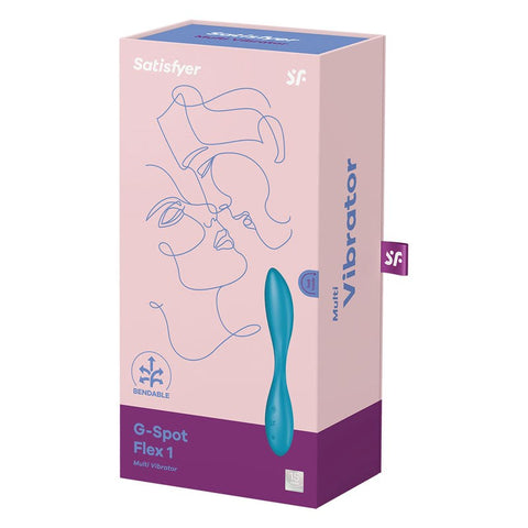 Satisfyer G Spot Flex 1 Bendable 12 Functions Adult Vibrator Premium Design - G-Spot Vibrators