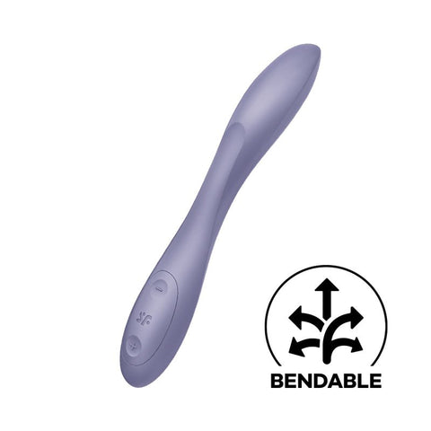 Satisfyer Flex 2 Bendable G Spot Vibrator 12 Functions Flexible Shaft - G-Spot Vibrators
