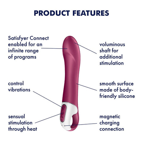 Satisfyer Heated Thrill Sensual G Spot Stimulator with App Control - G-Spot Vibrators