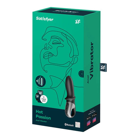 Satisfyer Hot Passion 12 Functions G Spot Vibrator with Warming Technology - Remote Control Vibrators