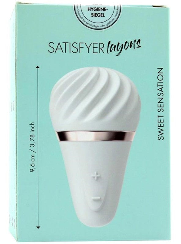Satisfyer Layons 4 Sweet Sensation Silicone Clitoral Vibrator - - Personal Massagers