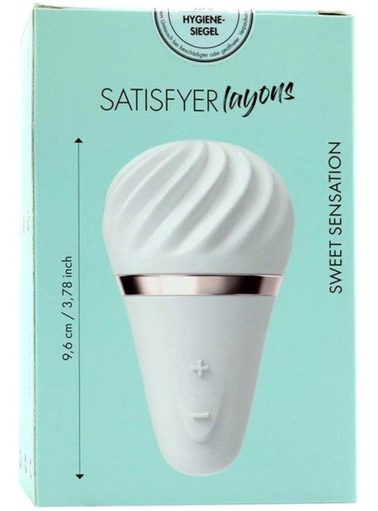 Satisfyer Layons 4 Sweet Sensation Silicone Clitoral Vibrator - - Personal Massagers