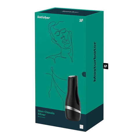 Satisfyer Men Classic Last Longer Rings with Variable Suction Technology - Masturbators and Strokers