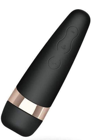 Satisfyer Pro 3 Air Pulse Clitoral Stimulator With Dual Motor Vibration - G-Spot Vibrators
