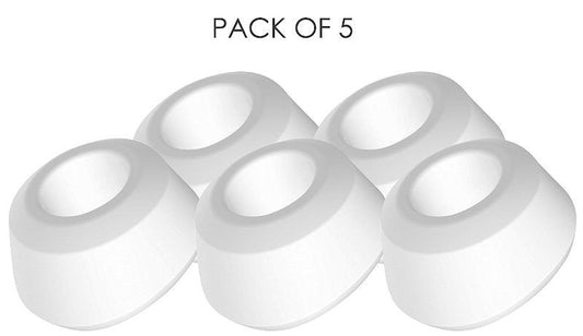 Satisfyer Pro Deluxe Climax Heads 5 Pack Medical Grade Silicone - - Vibrator Accessories