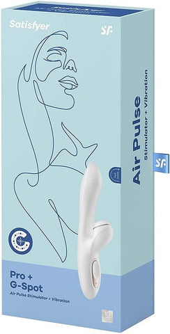 Satisfyer Pro Multi Functions G Spot Rabbit Vibrator with Dual Stimulation - Clit Ticklers and Pulsators