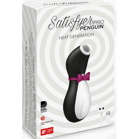 Satisfyer Pro Penguin Next Generation Clitoral Massager Pressure Wave - Clit Ticklers and Pulsators