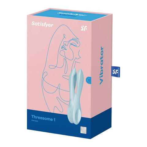 Satisfyer Threesome 1 Snug as Hell Triple Stimulation Vibrator - Masturbators and Strokers