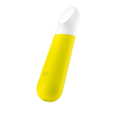 Satisfyer Ultra Power 12 Functions Bullet Vibrator 4 Yellow Clitoral Stimulation - Bullet Vibrators