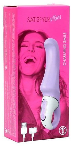 Satisfyer Charming Smile 12 Functions G Spot Vibrator with Flex Technology - G-Spot Vibrators