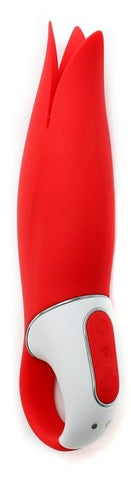 Satisfyer Power Flower USB Rechargeable Clitoral Vibrator with Fluttering Petals - G-Spot Vibrators