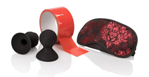 California Exotics Scandal Beginners Fetish Kit with Multiple Components - Bondage Kits