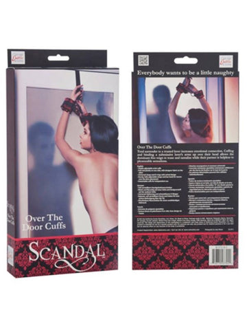 California Exotics Scandal Over the Door Cuffs Adjustable Restraint System - Cuffs And Restraints