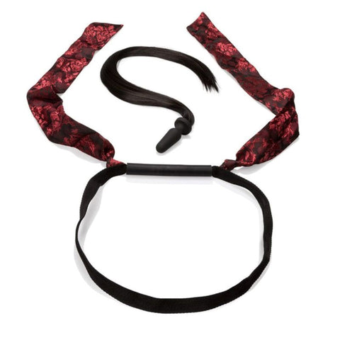 California Exotics Scandal Pony Play Kit Premium Role Play Collection - Masks And Blindfolds