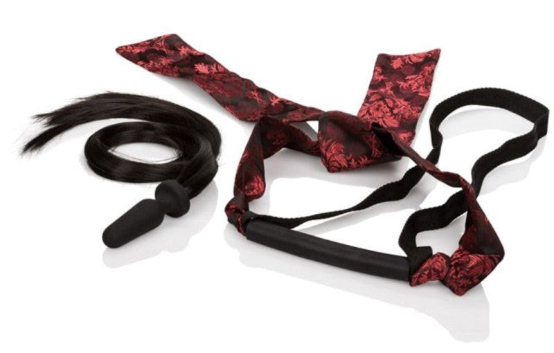 California Exotics Scandal Pony Play Kit Premium Role Play Collection - Masks And Blindfolds