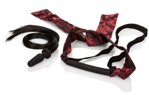 California Exotics Scandal Pony Play Kit Premium Role Play Collection - Masks And Blindfolds