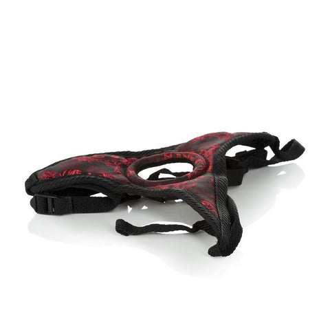 California Exotics Scandal Thong Harness with Dual Ring Design - Strap On Sextoys