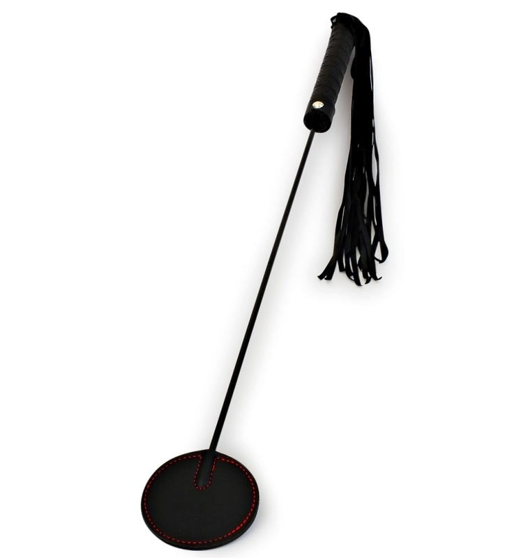 Scarlet Couture Duo Crop and Flogger Get More Naughty Fun - - Whips And Crops