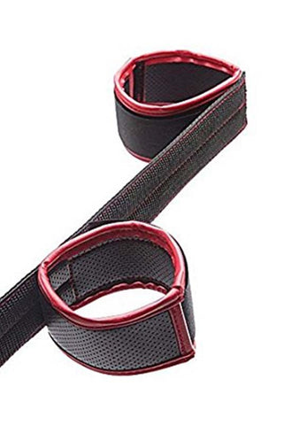 Adam & Eve Sextoys Scarlet Couture Spreader Bar Adjustable Restraint - Spreaders and Hangers