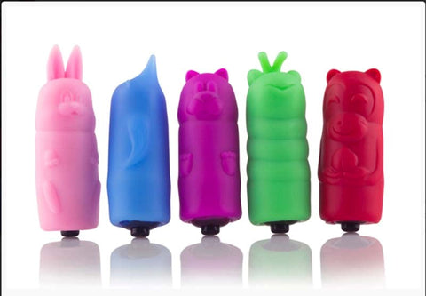 Screaming O Bullet Buddies Purple Bear Clitoral Vibrator - Bullet Vibrators