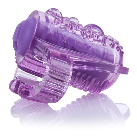 Screaming O Ling O Latex Cock Ring for Enhanced Erections - Finger and Tongue Vibrators