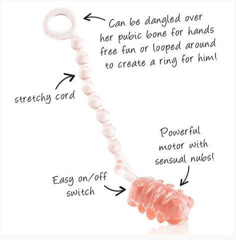 Screaming O O Honey Vibrating Cock Ring with Bee Design - Mini & Slim Vibrators