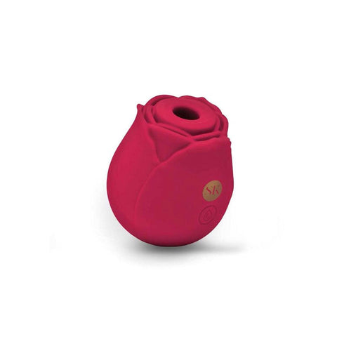 Xgen Products Secret Kisses Rosegasm Air Clitoral Suction Vibrator - Clit Ticklers and Pulsators