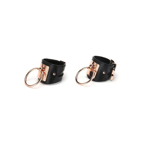 Xgen Products Secret Kisses Wrist Cuffs Rose Gold Hardware Restraints - Cuffs and Restraints