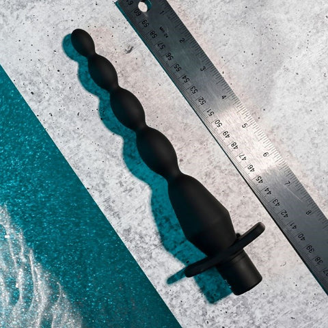 Selopa Pleasure Enhancer - Waterproof, USB Rechargeable Vibrating Beads - Anal Beads and Balls