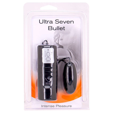Seven Creations UltraSeven Bullet Waterproof Clitoral Vibrator 7 Speeds - Bullet Vibrators